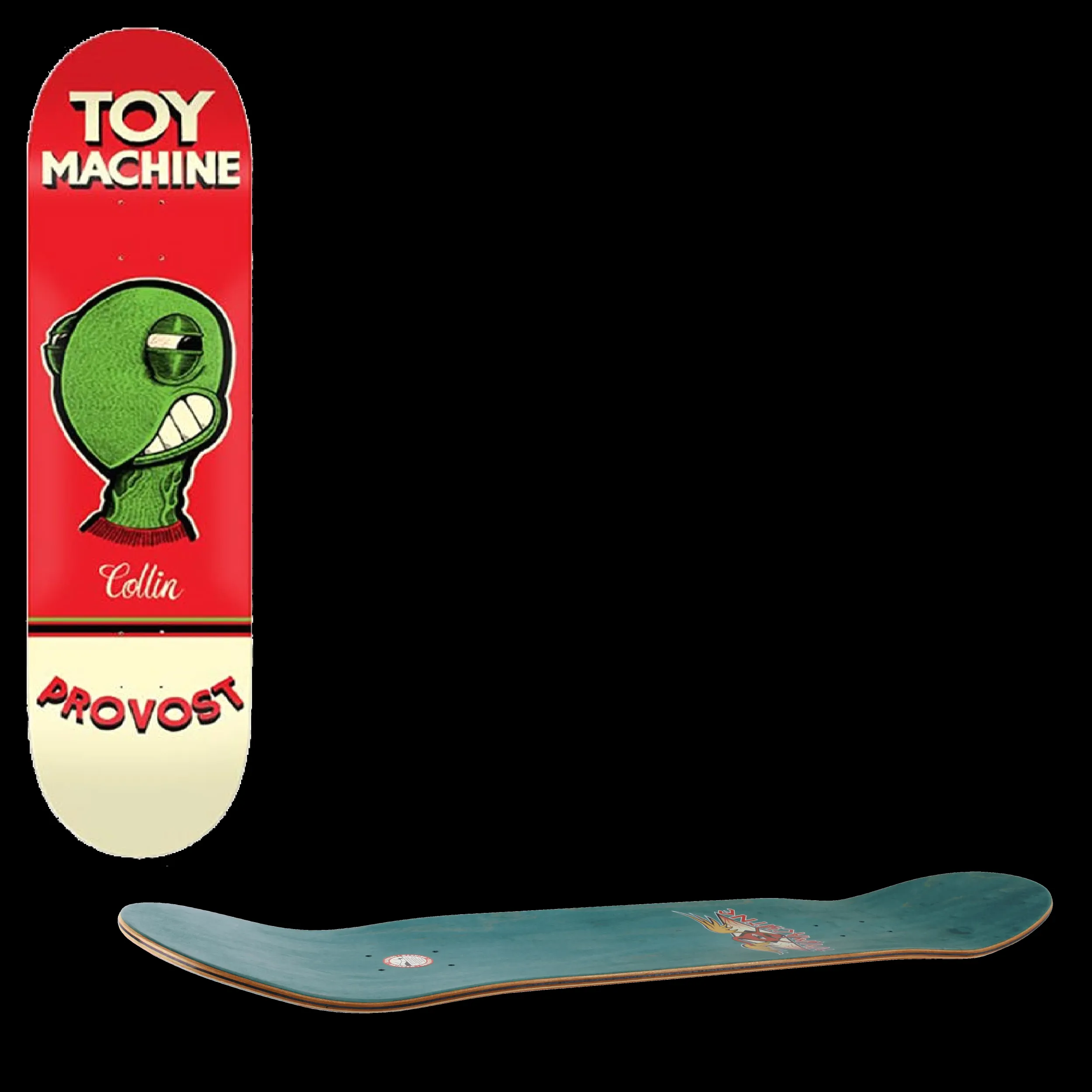 Toy Machine Pen 'N' Ink Skateboard Deck - Provost 8''