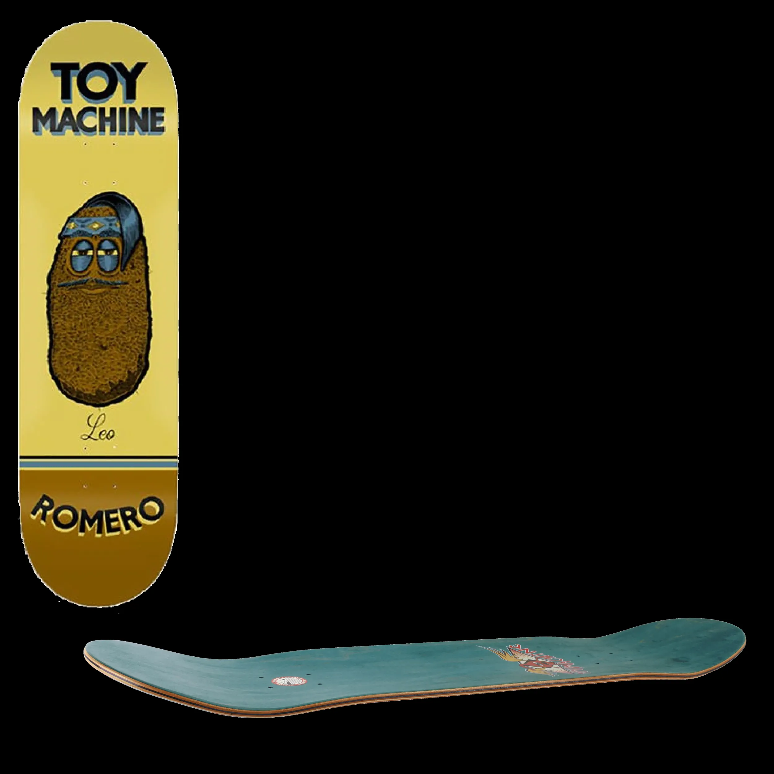 Toy Machine Pen 'N' Ink Skateboard Deck - Romero 8.38''