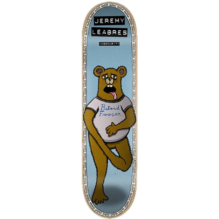 Toy Machine Insecurity Skateboard Deck - Leabres 8''