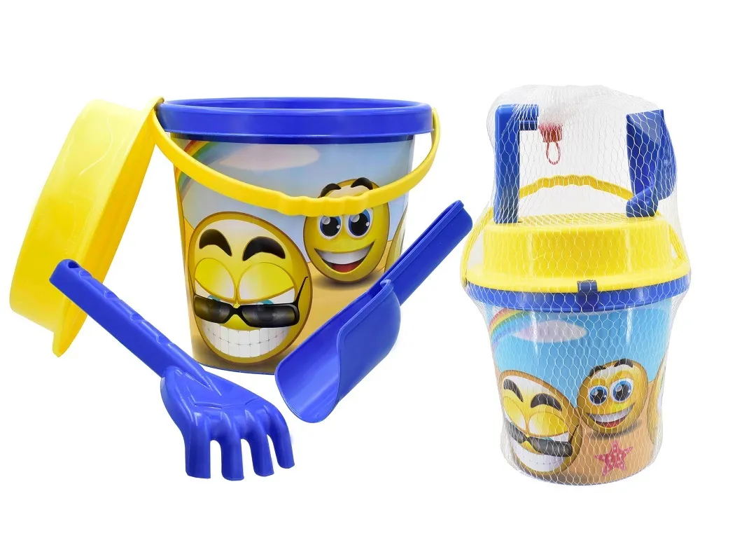 6" / 15cm Smiley Mid Size Bucket Set
