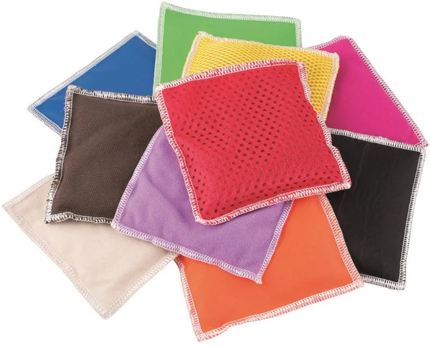 Textured Bean Bags Set of 10