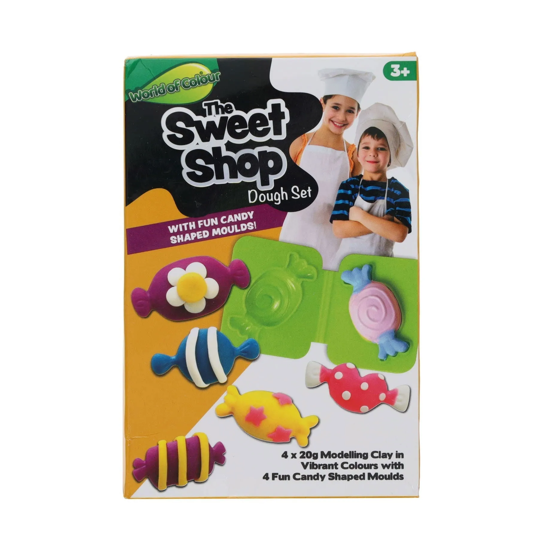 The Sweet Shop Dough Set - 4 x 20g Play Dough and Accessories