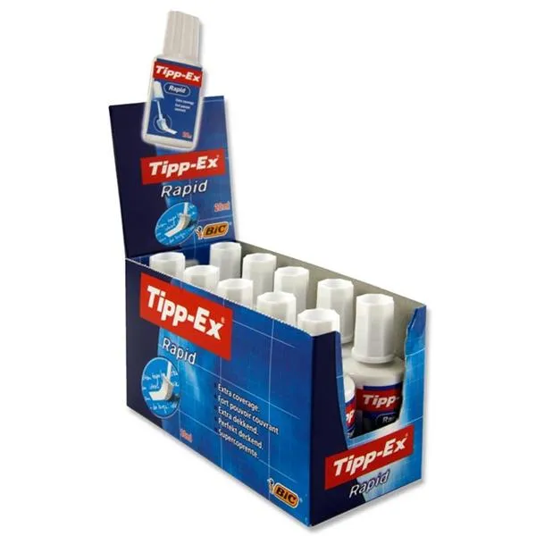 Tipp-Ex 20ml Correction Fluid - CDU 10 Pieces
