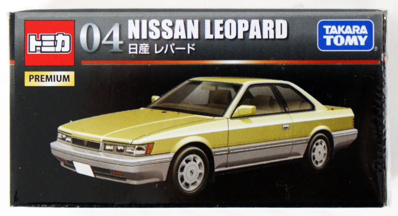 Takara Tomy Tomica Premium 04 Nissan LEOPARD (4904810887126)