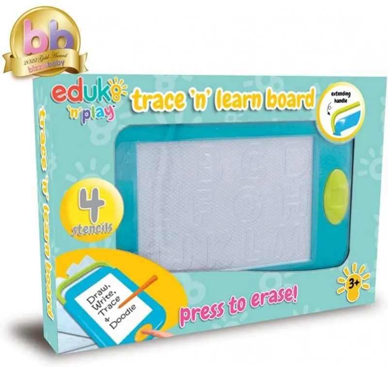 Trace And Learn Board - Magnetic Writing & Drawing for Kids
