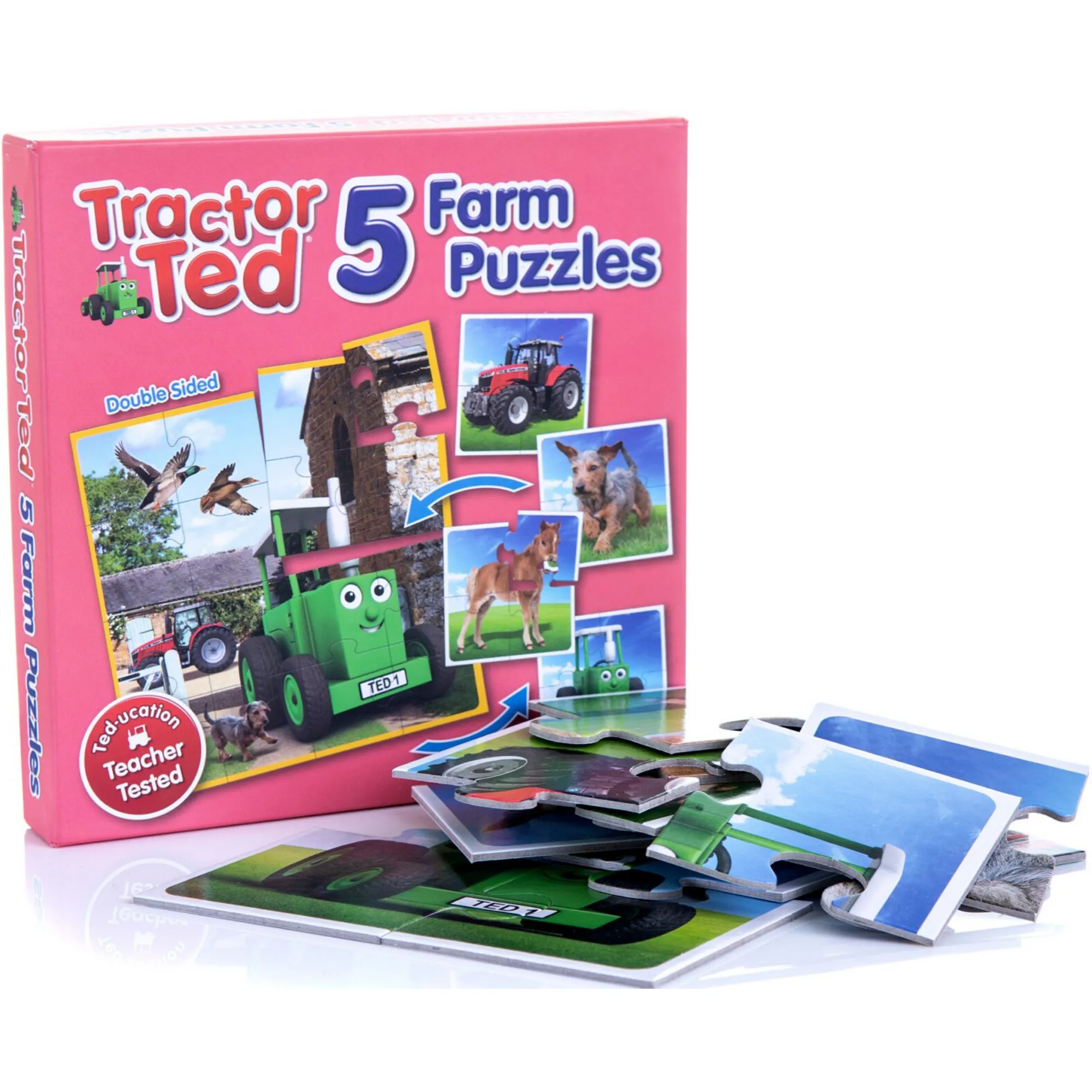 Tractor Ted 5 Farm Puzzles
