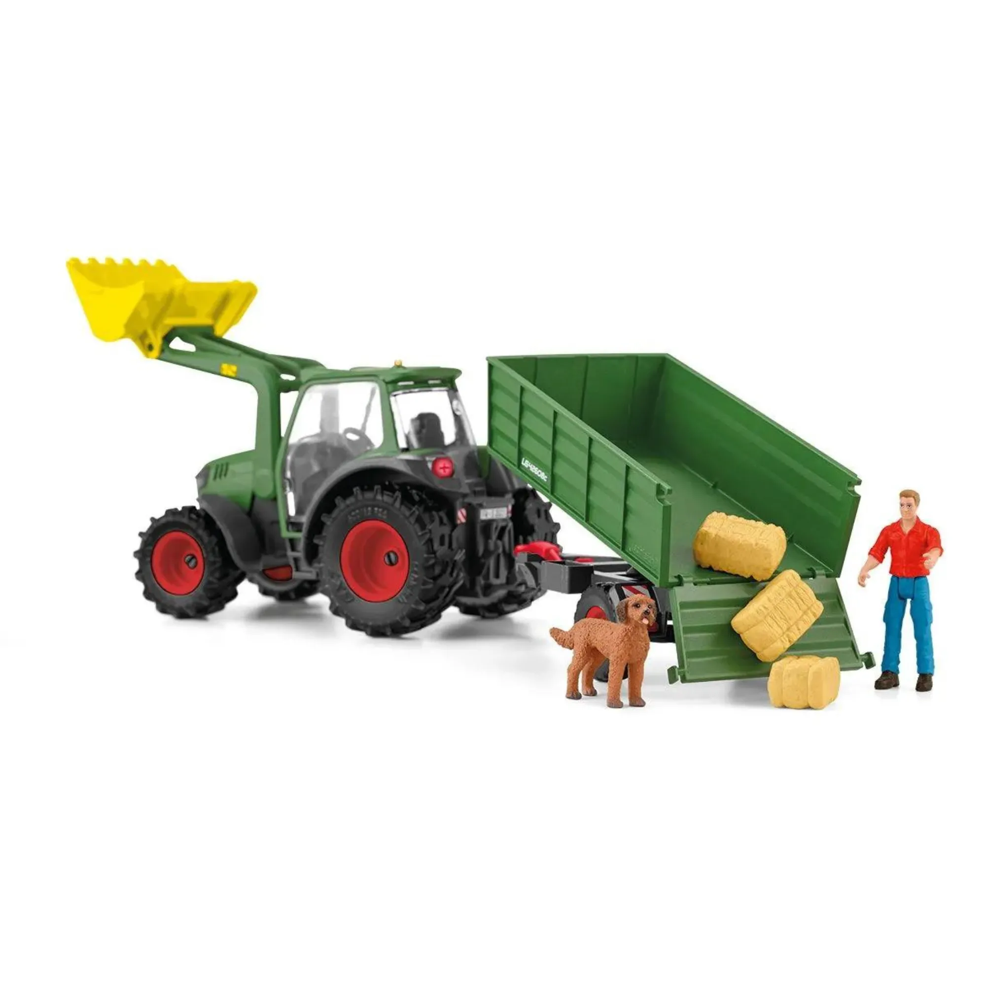 Schleich Tractor with Trailer