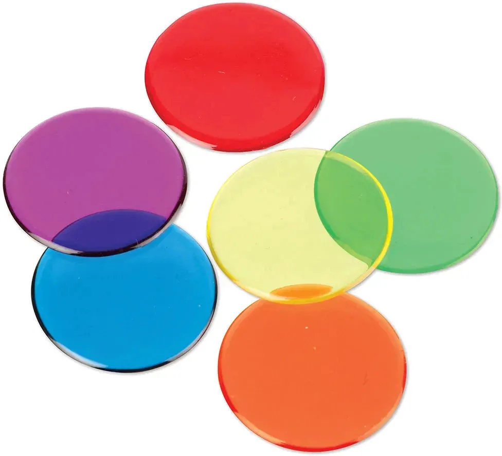 Transparent Counters (Set of 250)