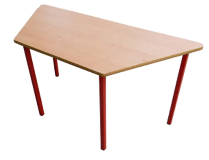 Trapezoidal Pupil Table With Melamine Finish