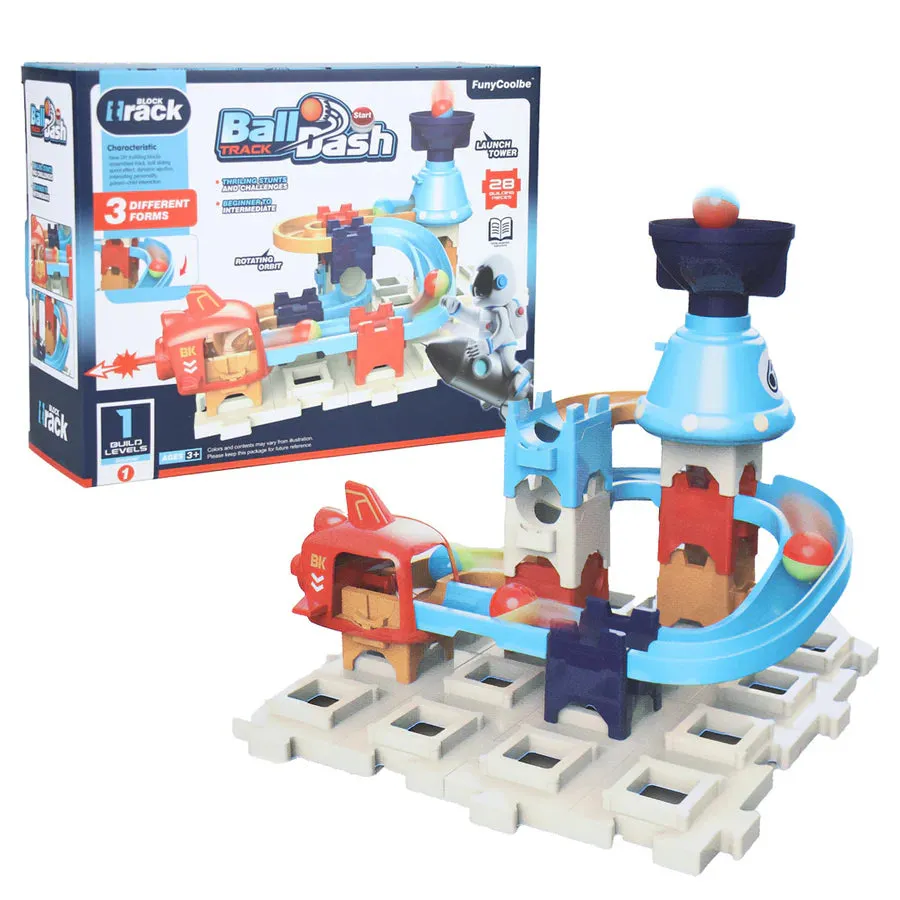 Ball Dash Spaceman Theme Playset Track 28 Piece