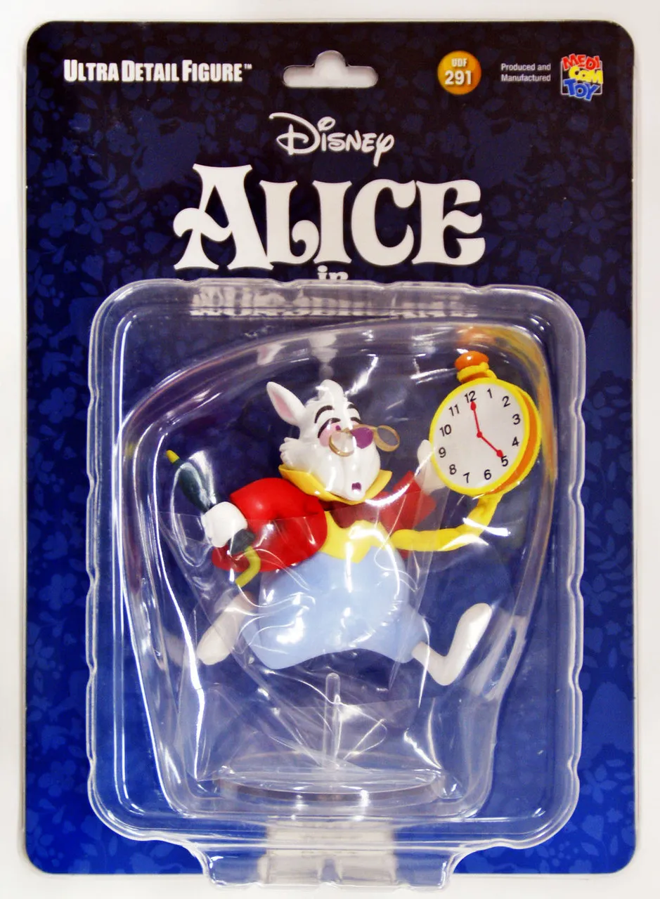 Medicom UDF-291 Ultra Detail Figure Alice in Wonderland White Rabbit Figure