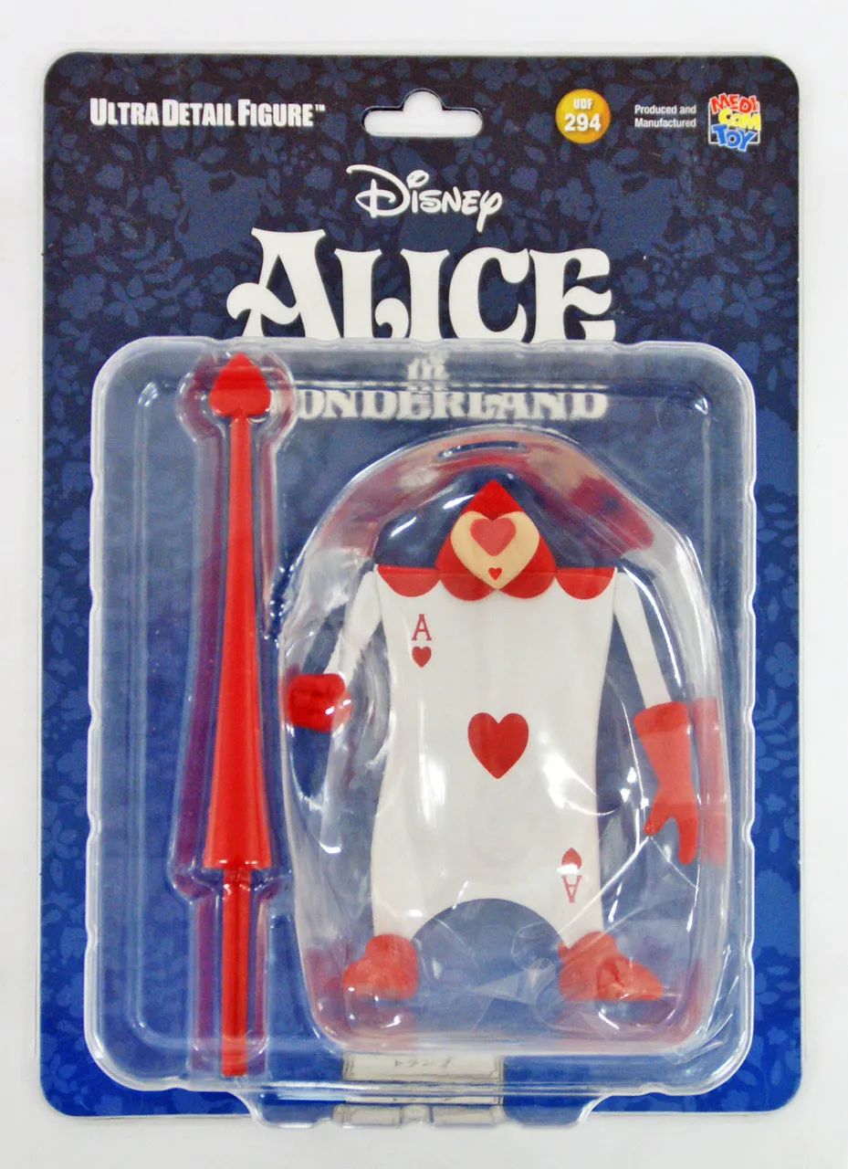 Medicom UDF-294 Ultra Detail Figure Alice in Wonderland Trump Figure