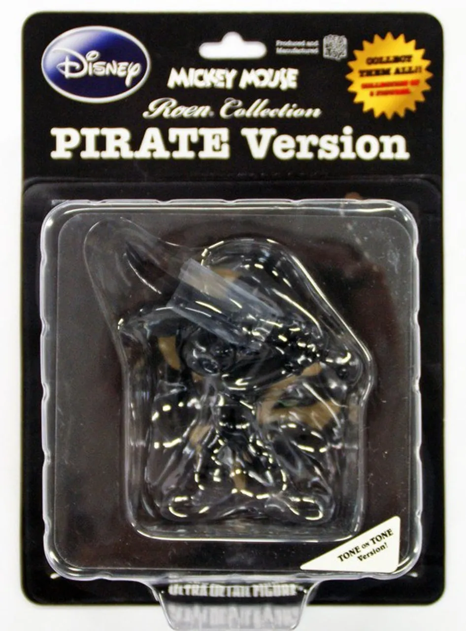 Medicom UDF-96 Ultra Detail Figure Mickey Mouse Pirate (Roen TOne on TOne Ver)