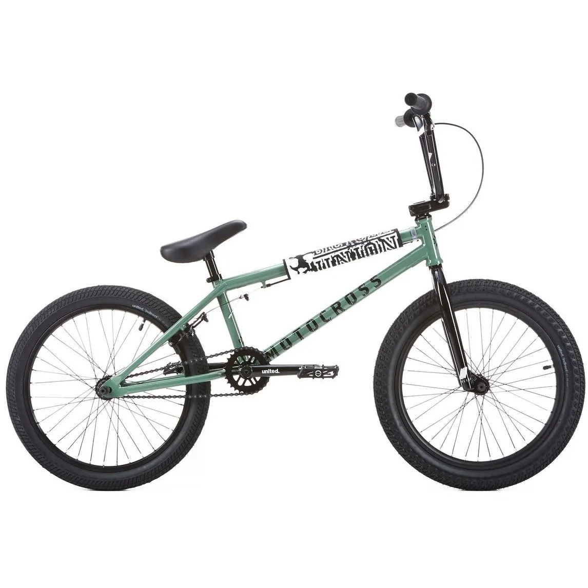 United Motocross 21'' Complete BMX - Nato Green
