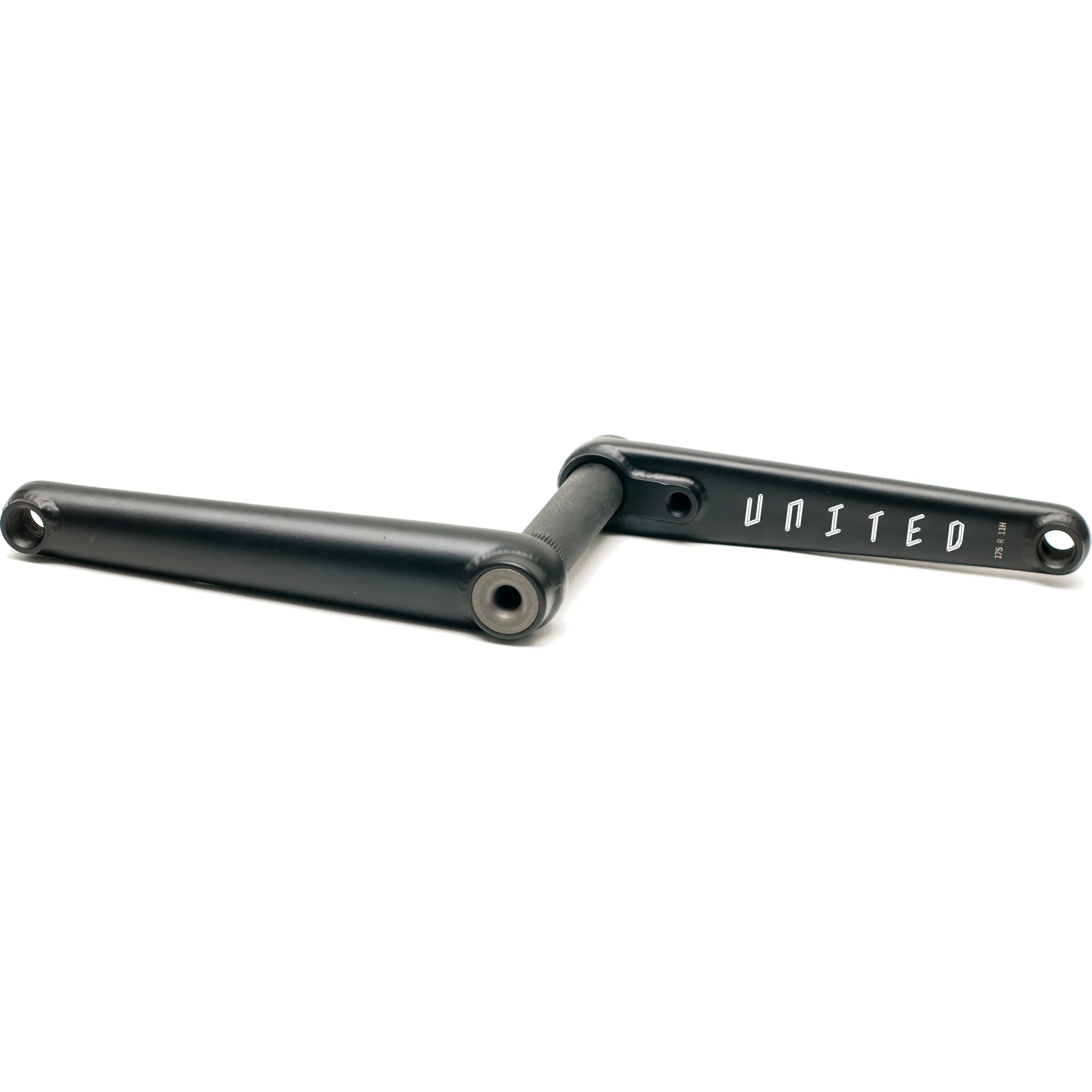 United Severance Regular Bosses BMX Cranks - Flat Black 165mm