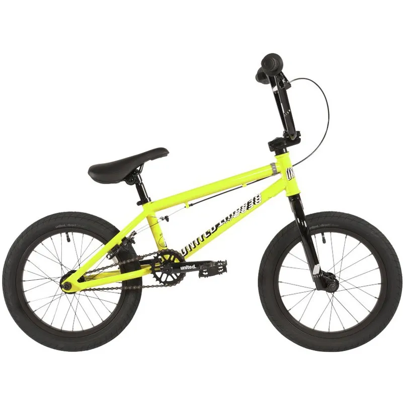 United Recruit 16'' Complete BMX - Lemon Sherbert