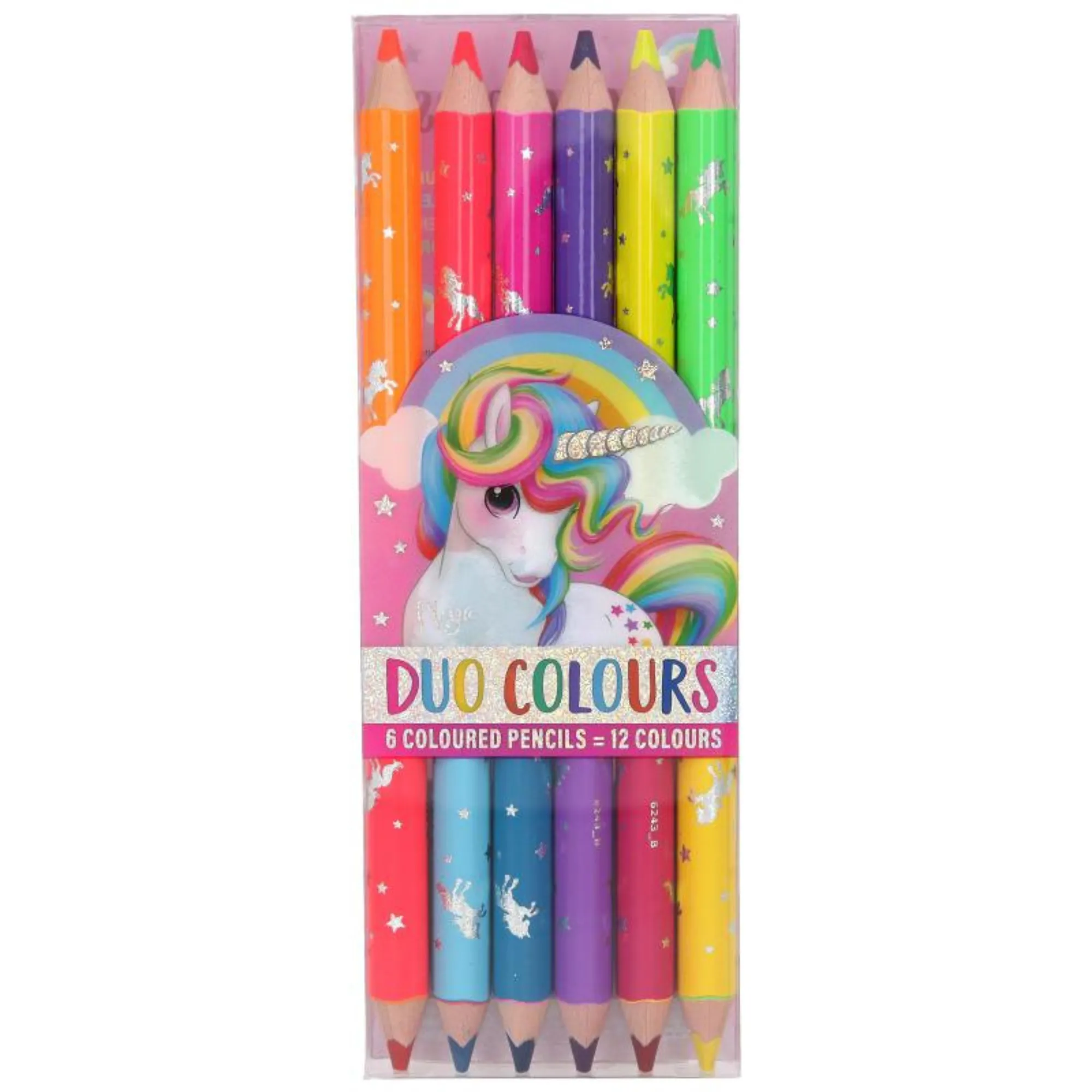 Unicorn Duo Colour Pencils