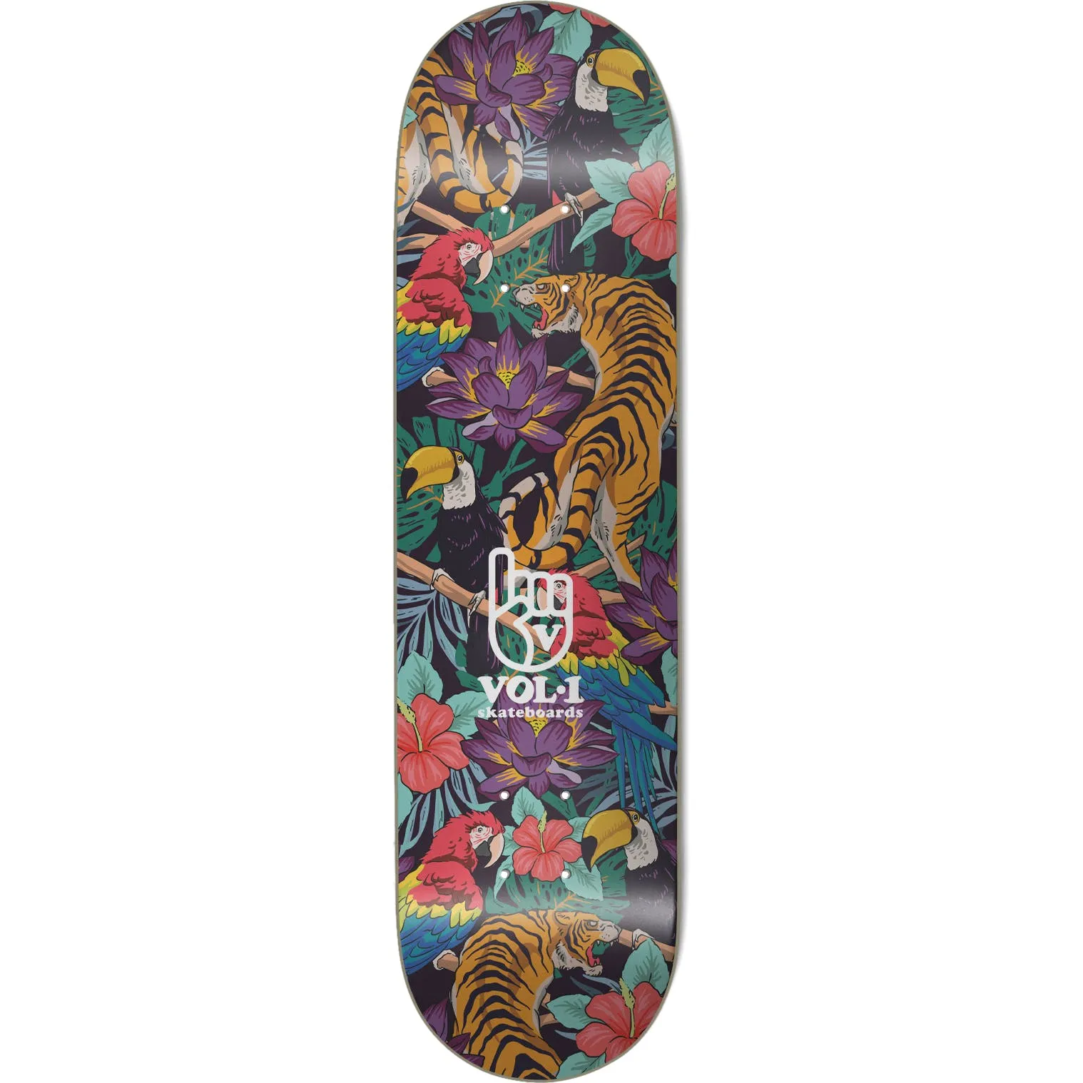 Vol.1 Tropical Skateboard Deck - Multi 8.25''