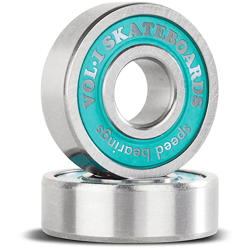 Vol.1 Shield Speed Skateboard Bearings - Teal