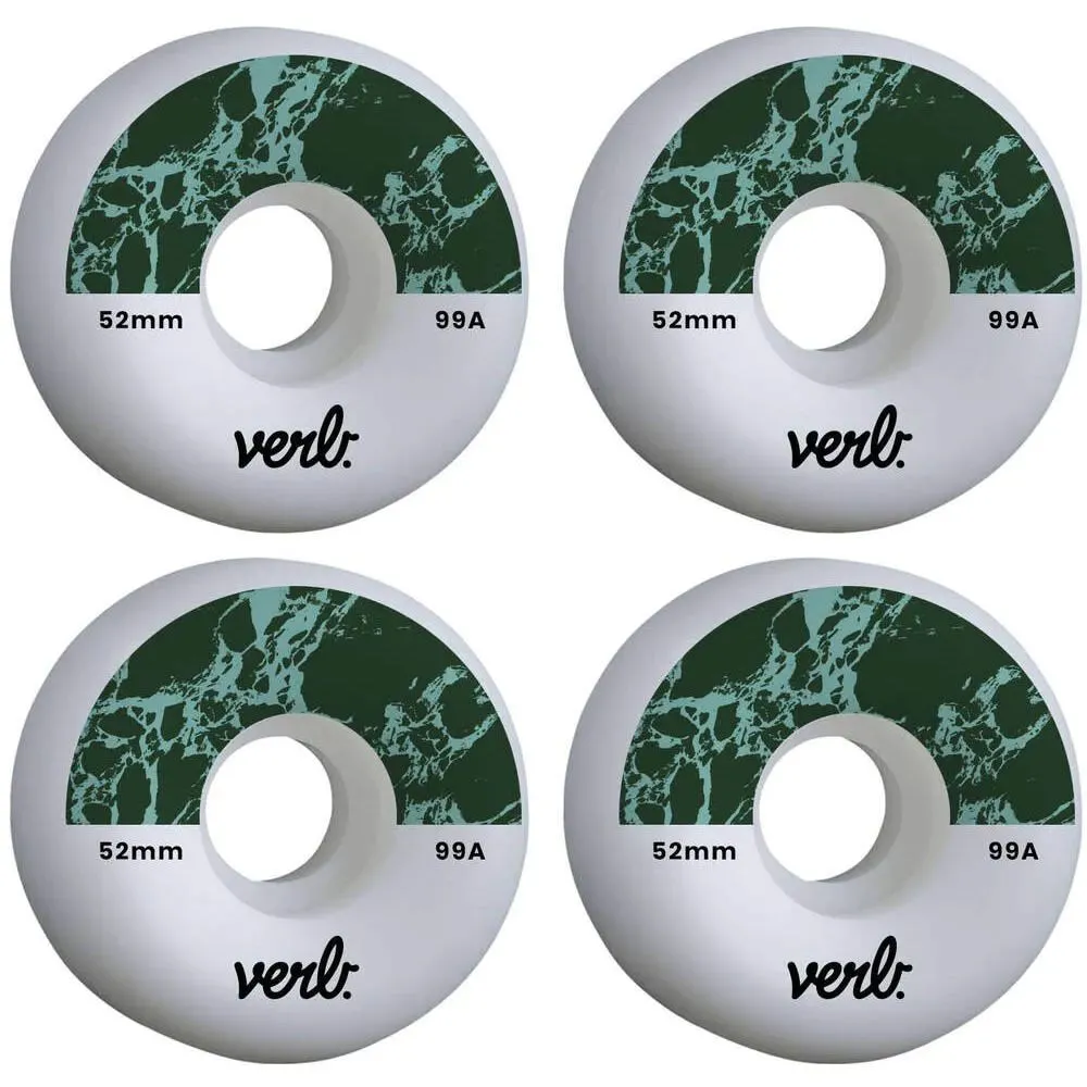 Verb Dip Skateboard Wheels 52mm - Marble Mint