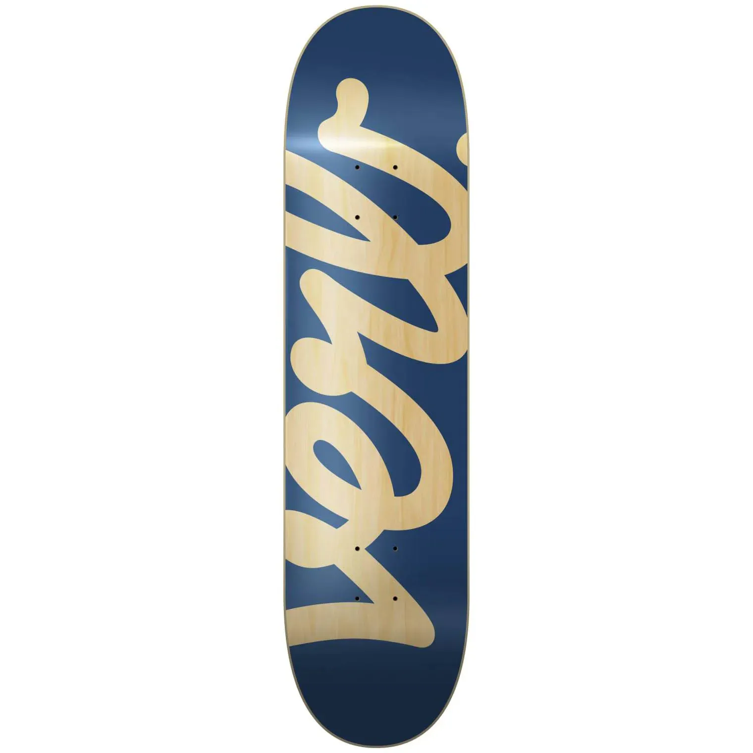 Verb Script Skateboard Deck - Navy 8''