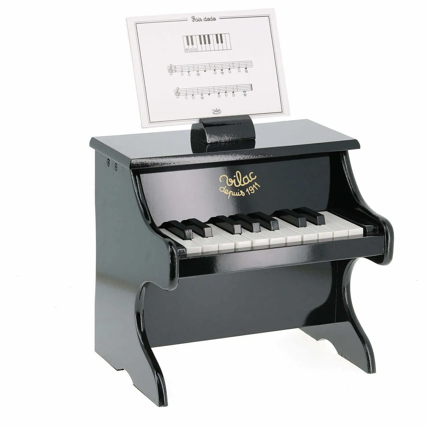 Vilac Piano in Black, White & Red