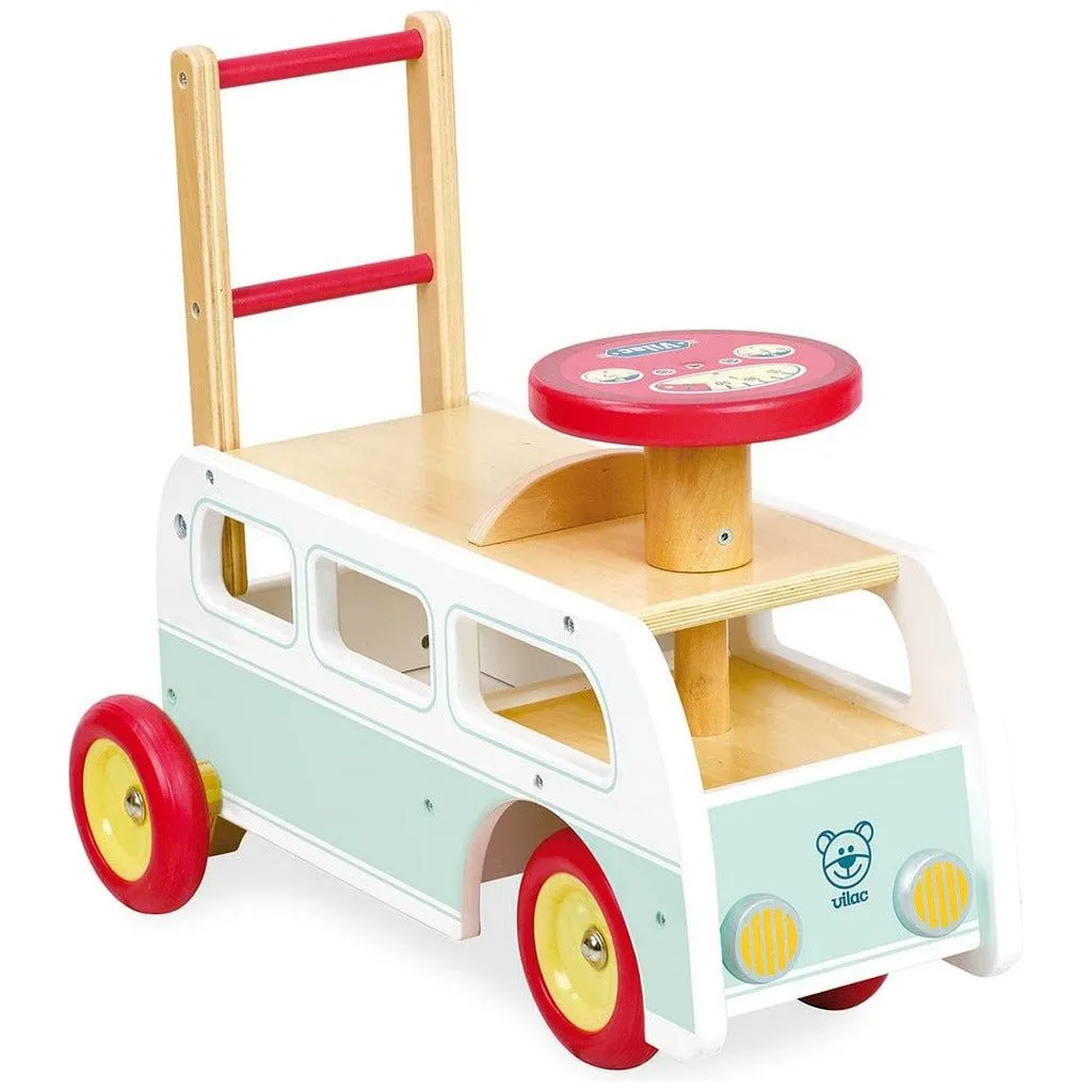 Vilac Wooden Retro Campervan Walker