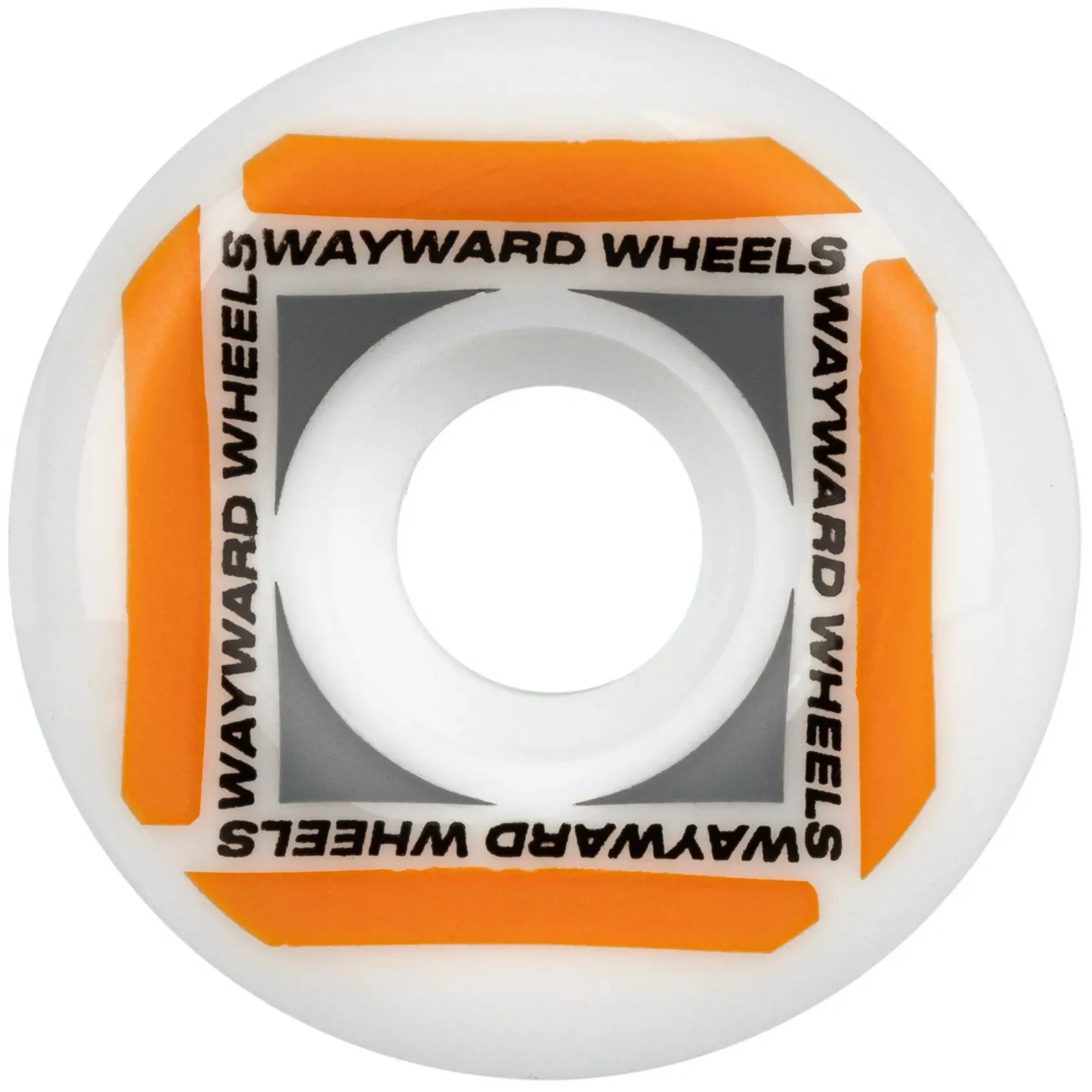 Wayward Waypoint Funnel Skateboard Wheels - Orange 54mm