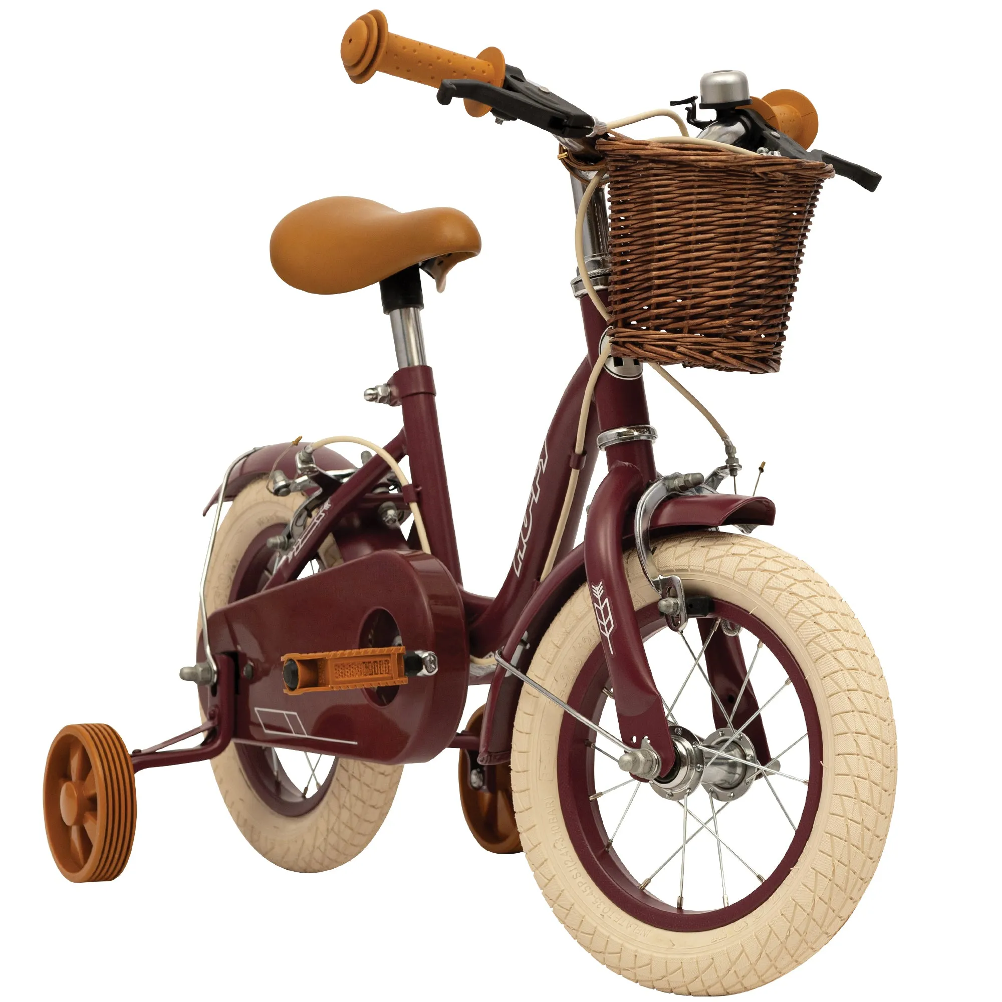 Huffy Vintage 12in Bike Burgundy Matte