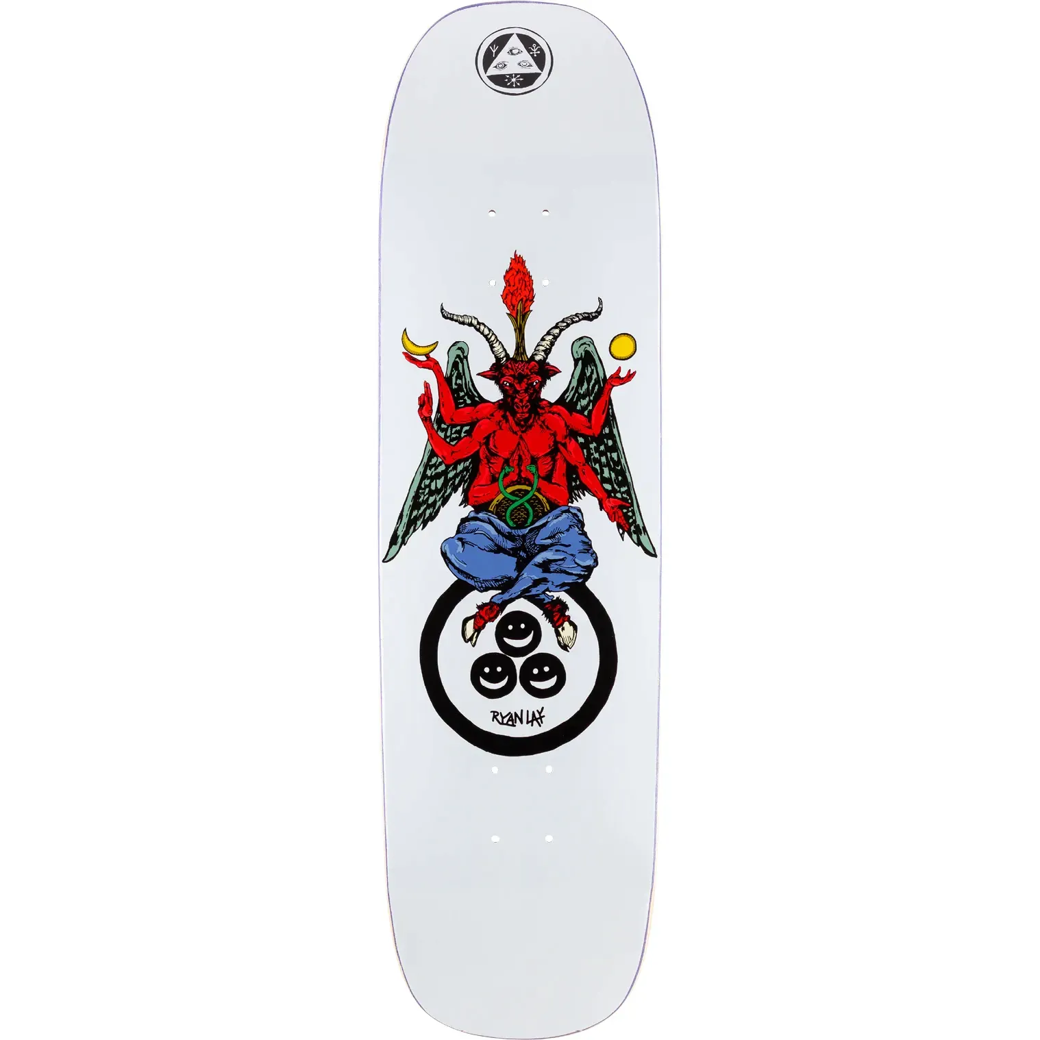 Welcome Bapholit on Stonechipper Lay Skateboard Deck 8.6''
