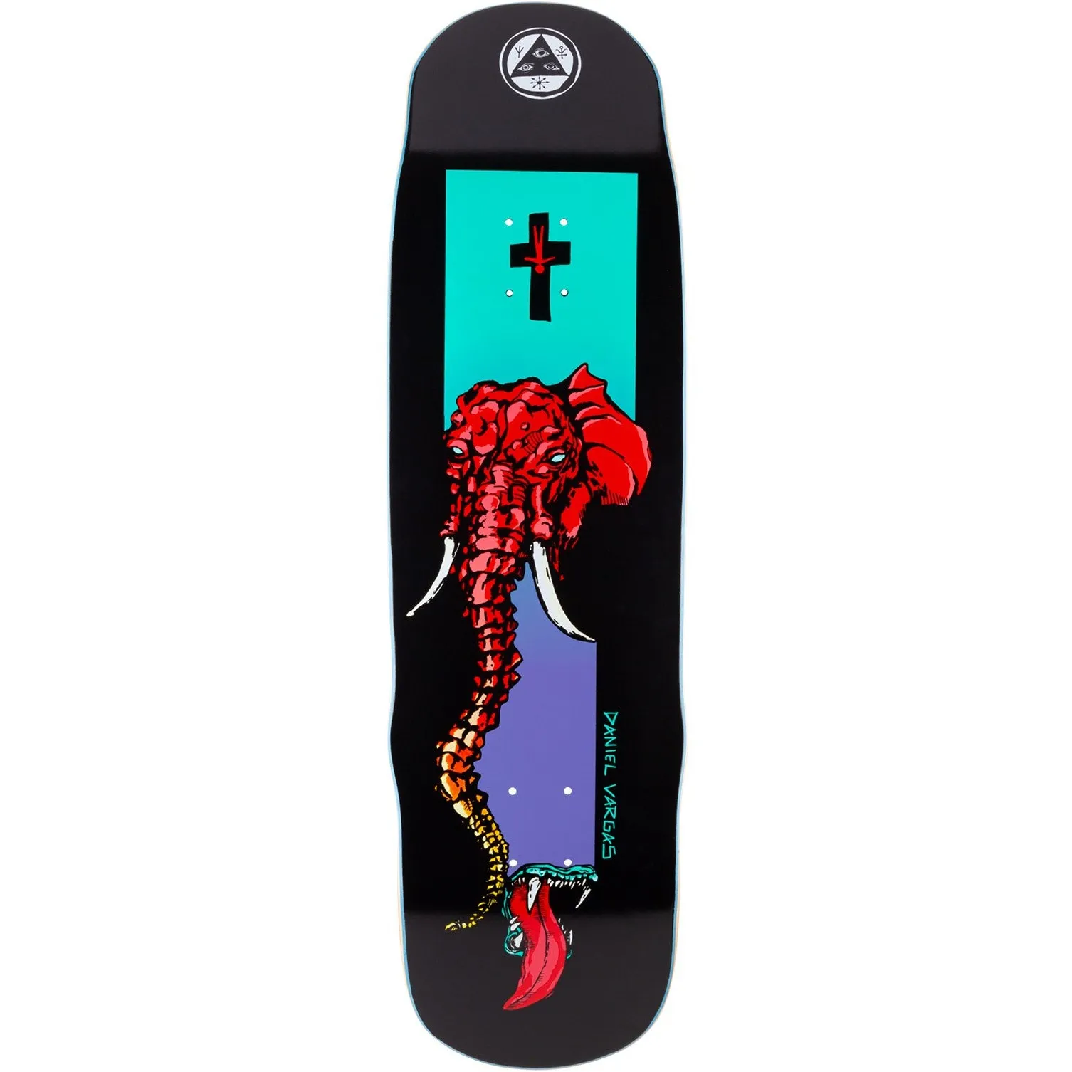 Welcome Tusk on Effigy Vargas Skateboard Deck 8.8''