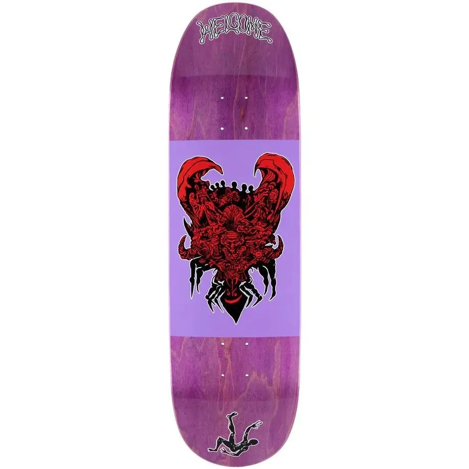 Welcome Menagerie on Baculus 2 Skateboard Deck 9''