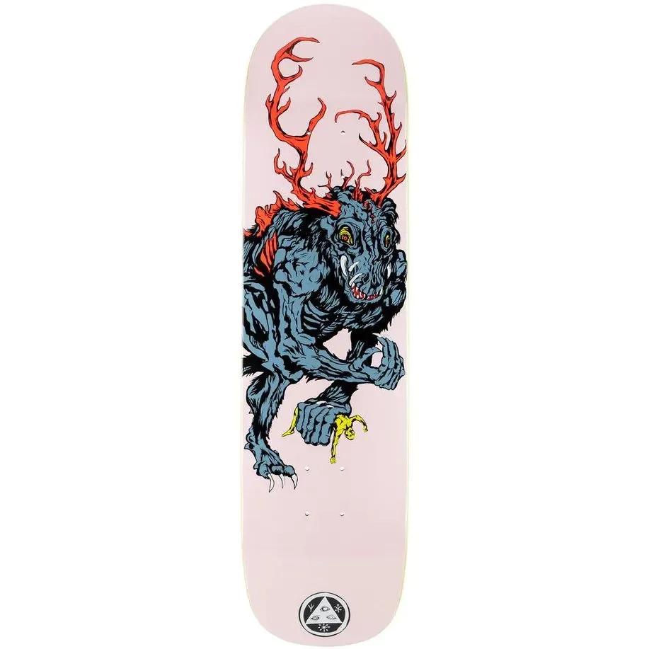 Welcome Wendigo on Bunyip Skateboard Deck 8''