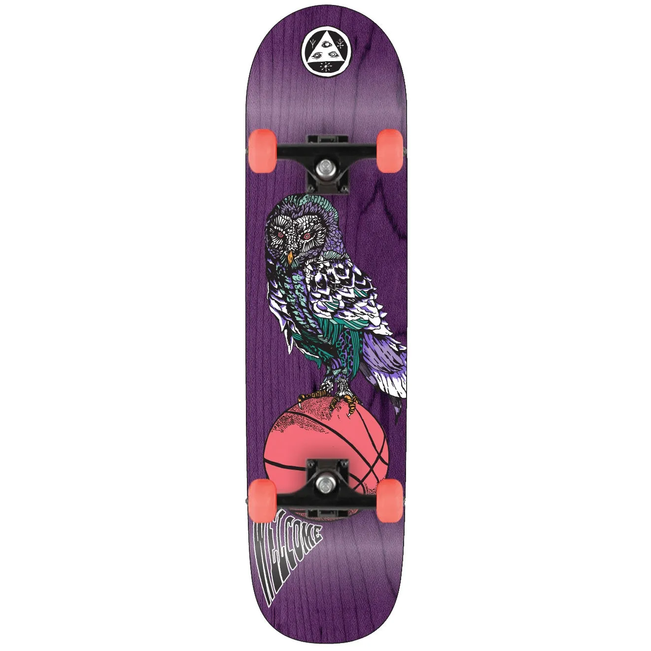 Welcome Hooter Shooter Complete Skateboard 8''