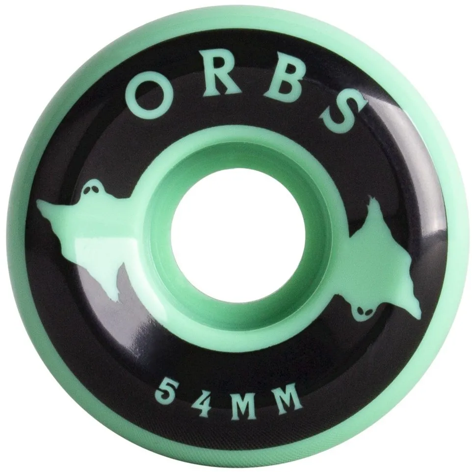 Welcome Orbs Specters Solids Skateboard Wheels - Mint/Black 54mm