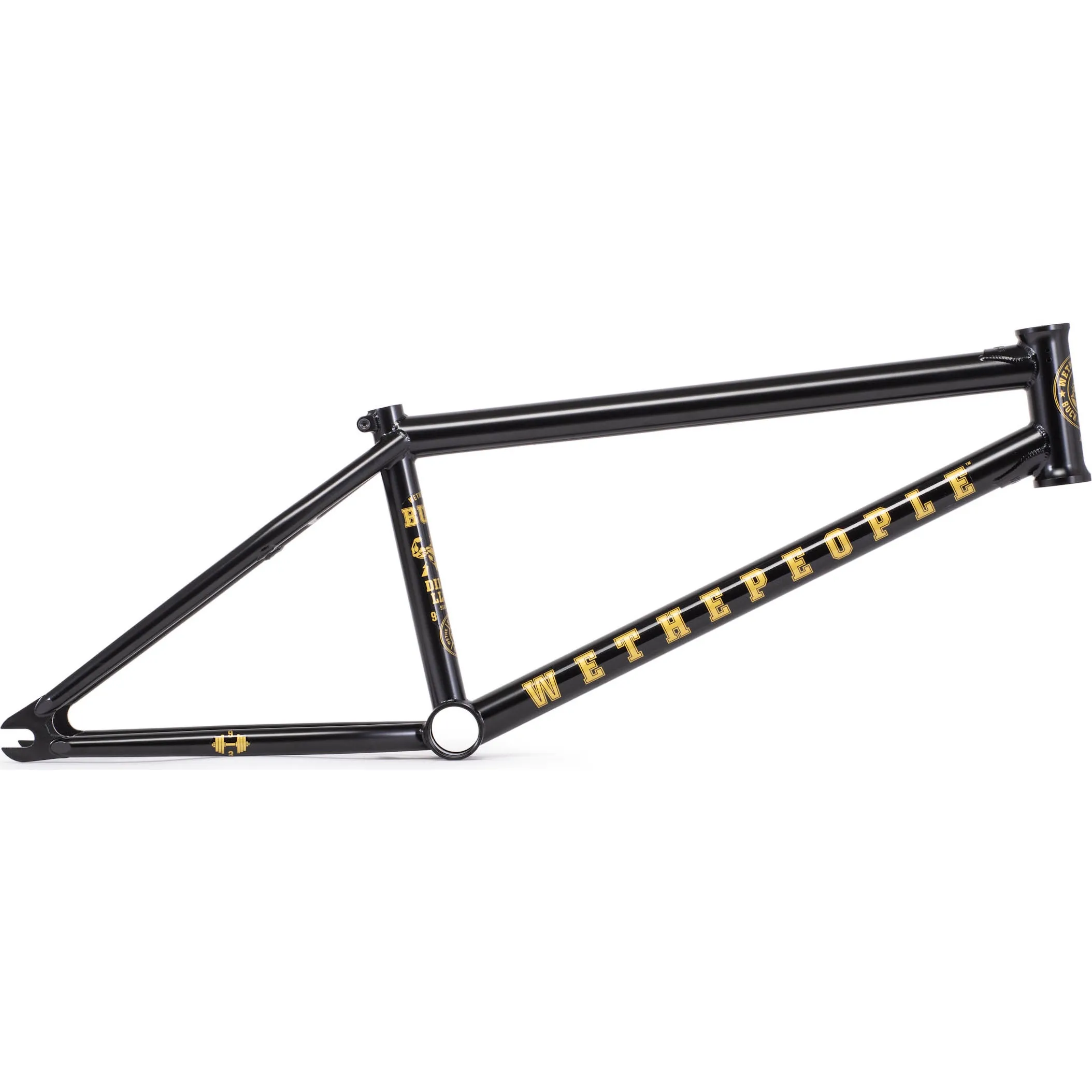 WeThePeople Buck 20.75'' BMX Frame - Glossy Black