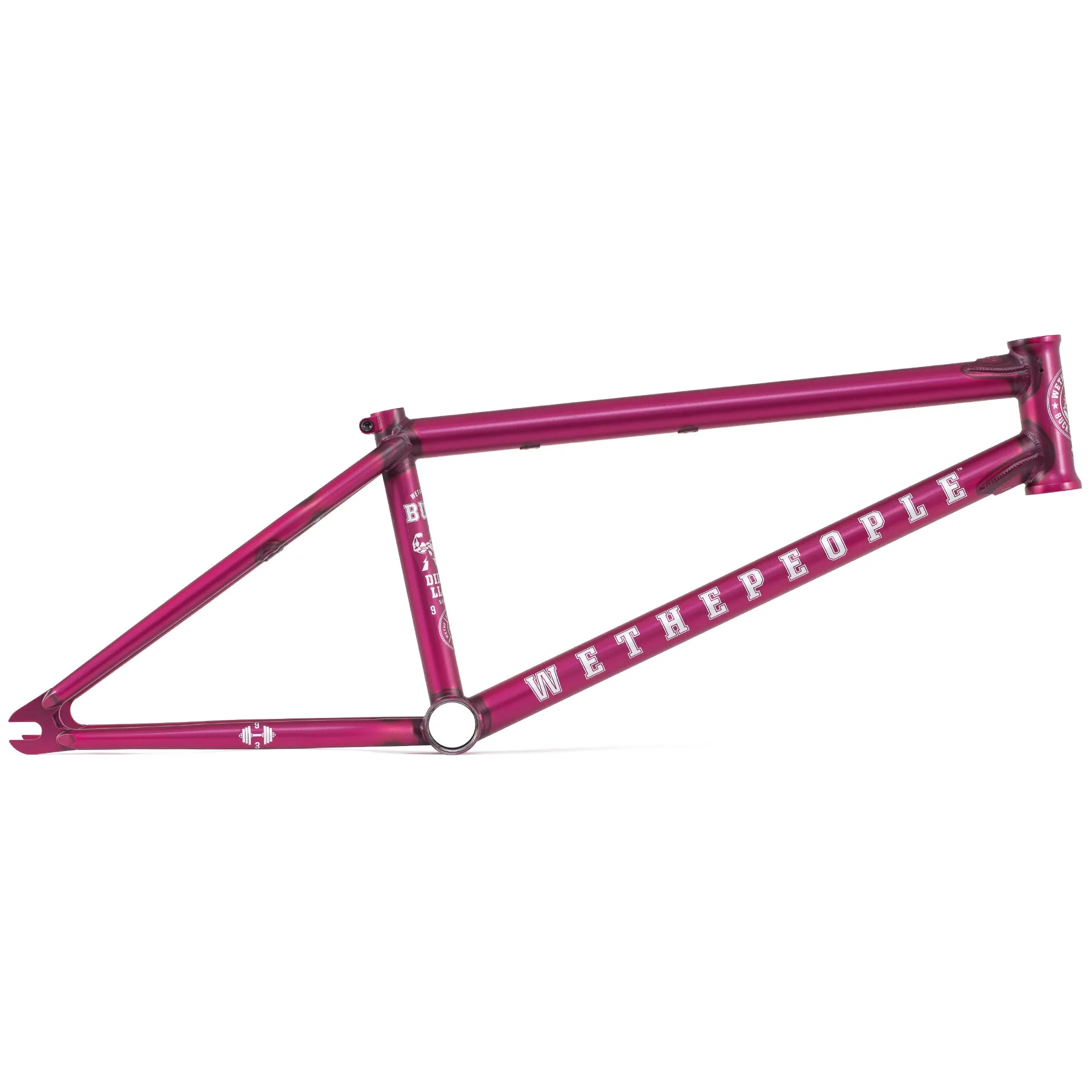 WeThePeople Buck 21'' BMX Frame - Translucent Purple