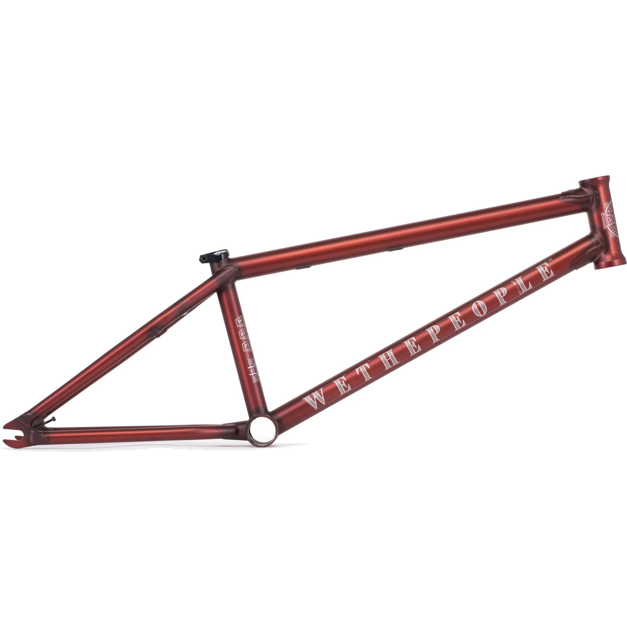 WeThePeople Revolver 20.75'' BMX Frame - Matt Red Aqua