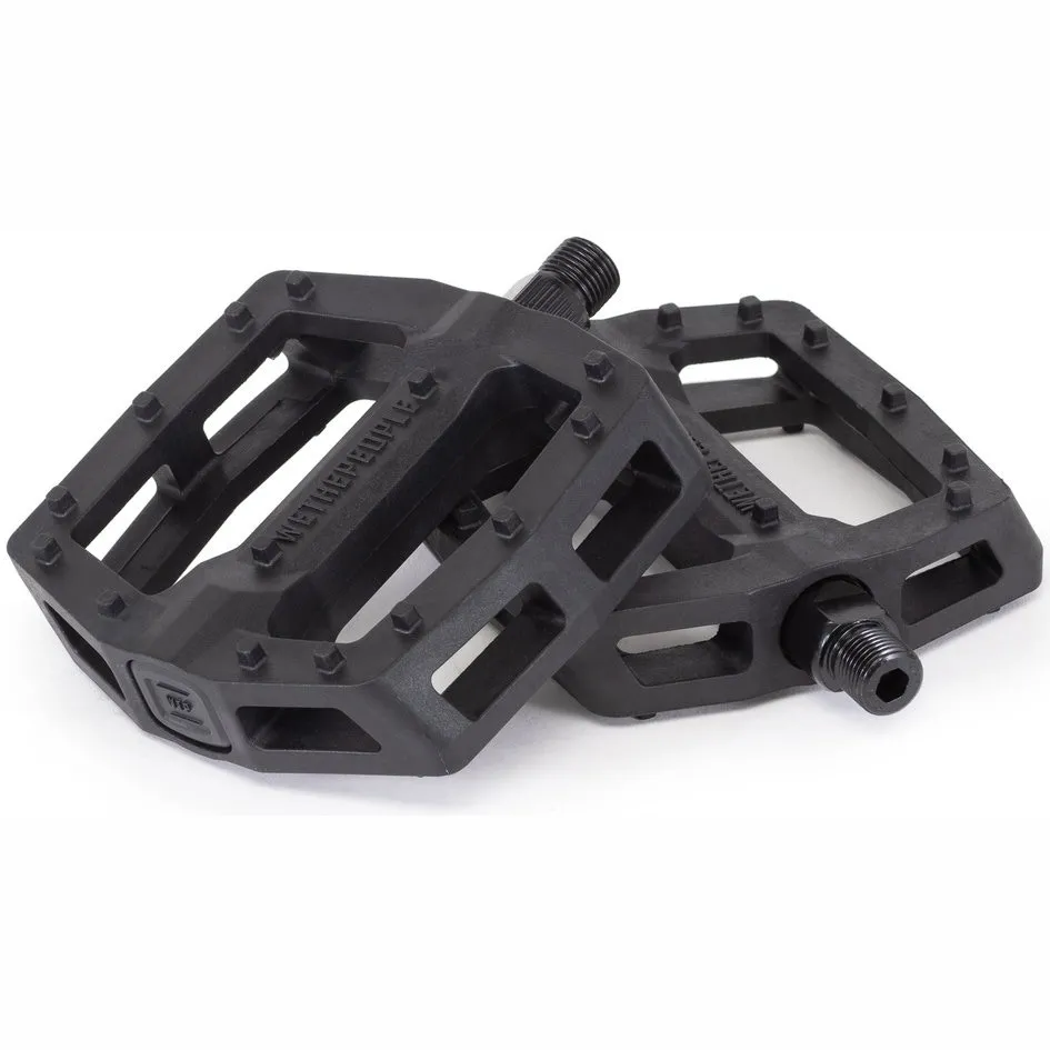 WeThePeople Logic Nylon/Fibreglas 9/16'' BMX Pedals - Black