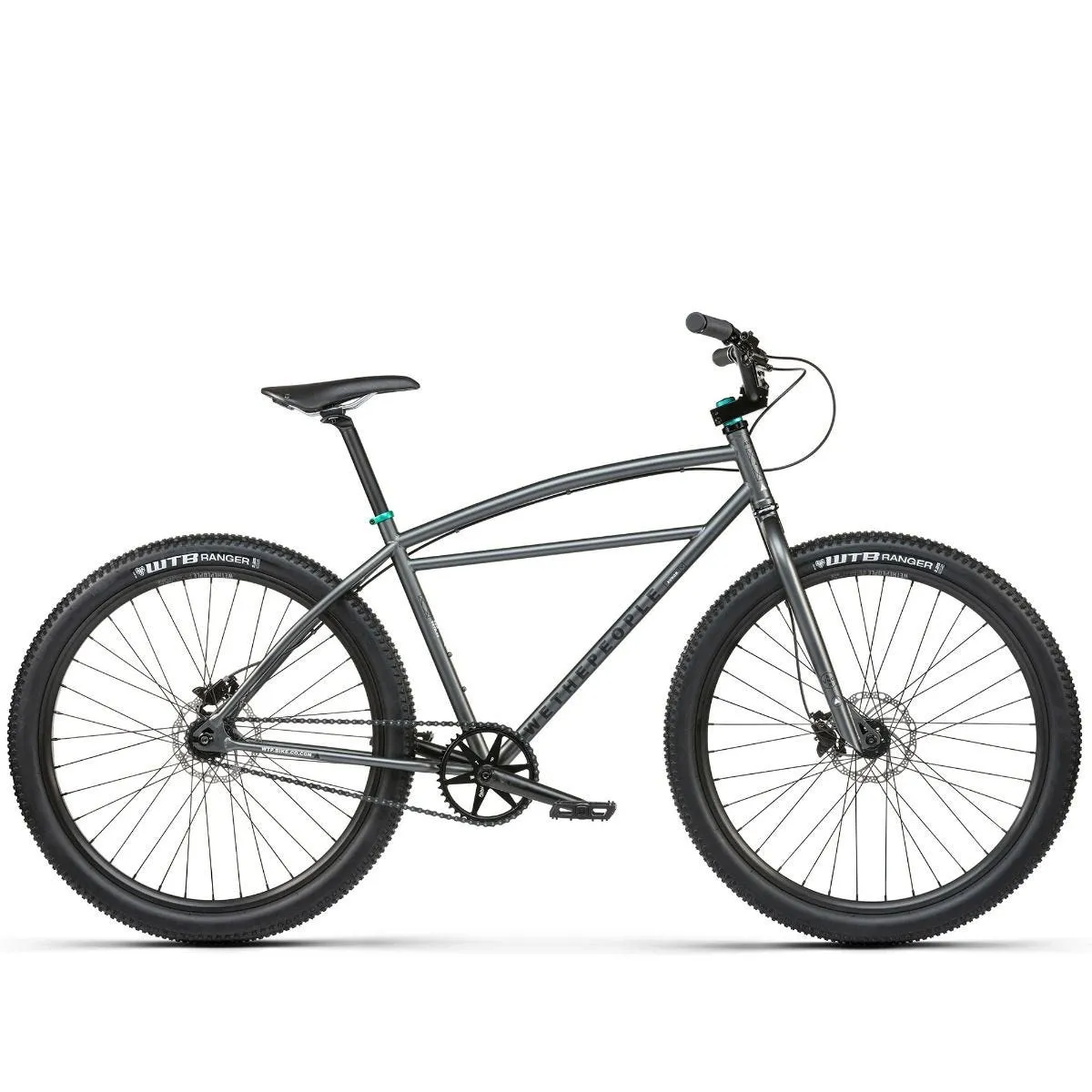 WeThePeople The Avenger 27.5" Complete BMX - Matte Charcoal Grey