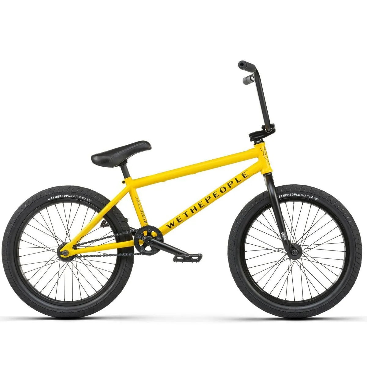 WeThePeople Justice 20.75'' Complete BMX - Matte Taxi Yellow