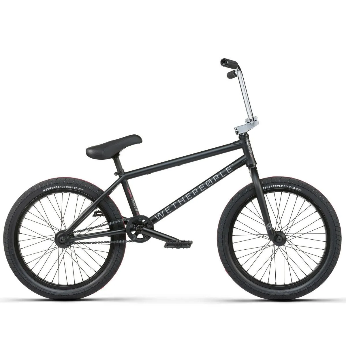 WeThePeople Trust RSD FC 20.75'' Complete BMX - Matte Black