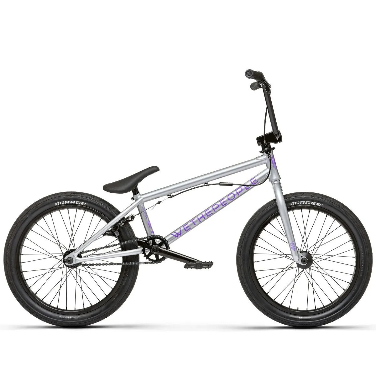WeThePeople Versus 20.65" Complete BMX - Hologram Silver