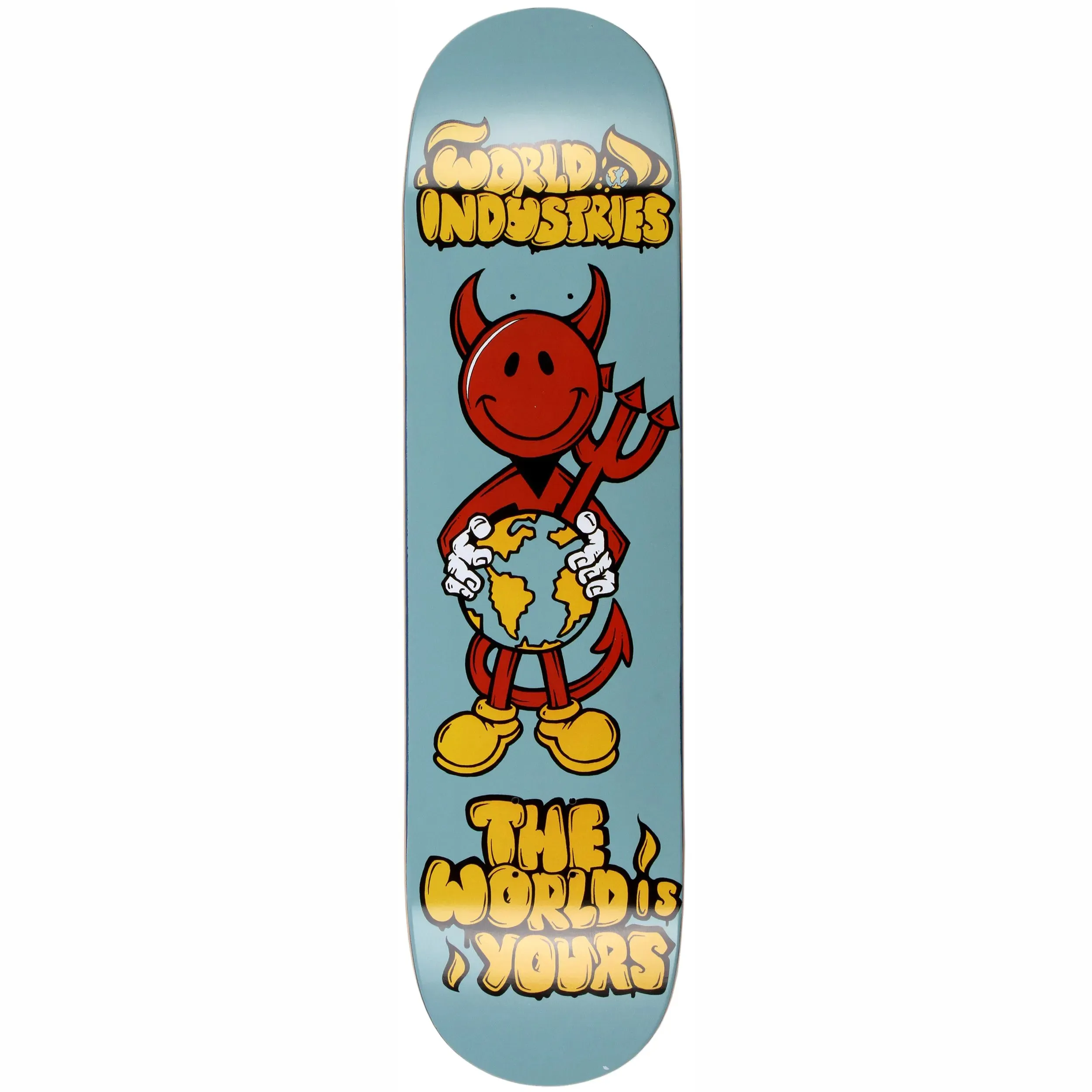 World Industries World is Yours Skateboard Deck 8''