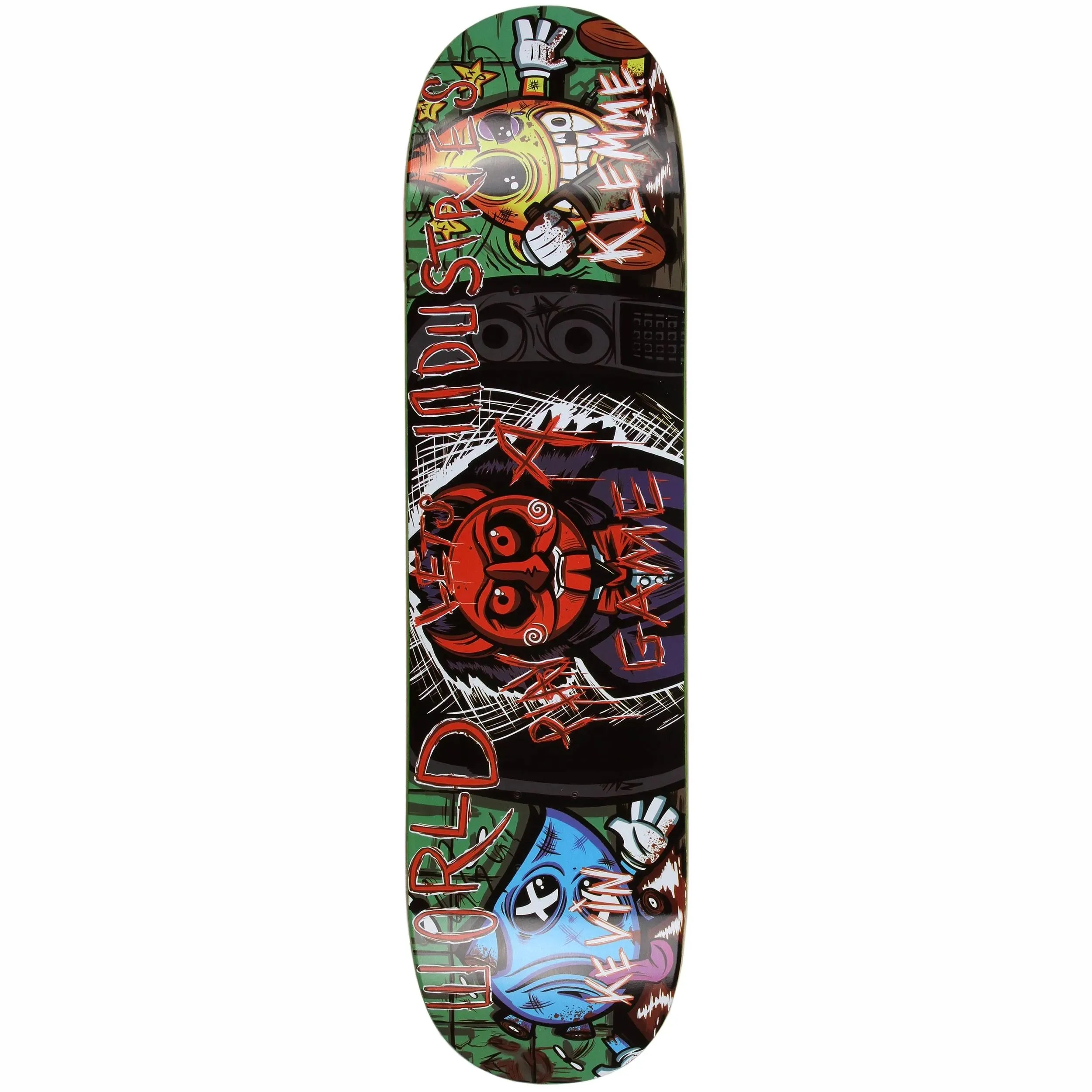 World Industries Game Jigsaw Skateboard Deck 8.0''