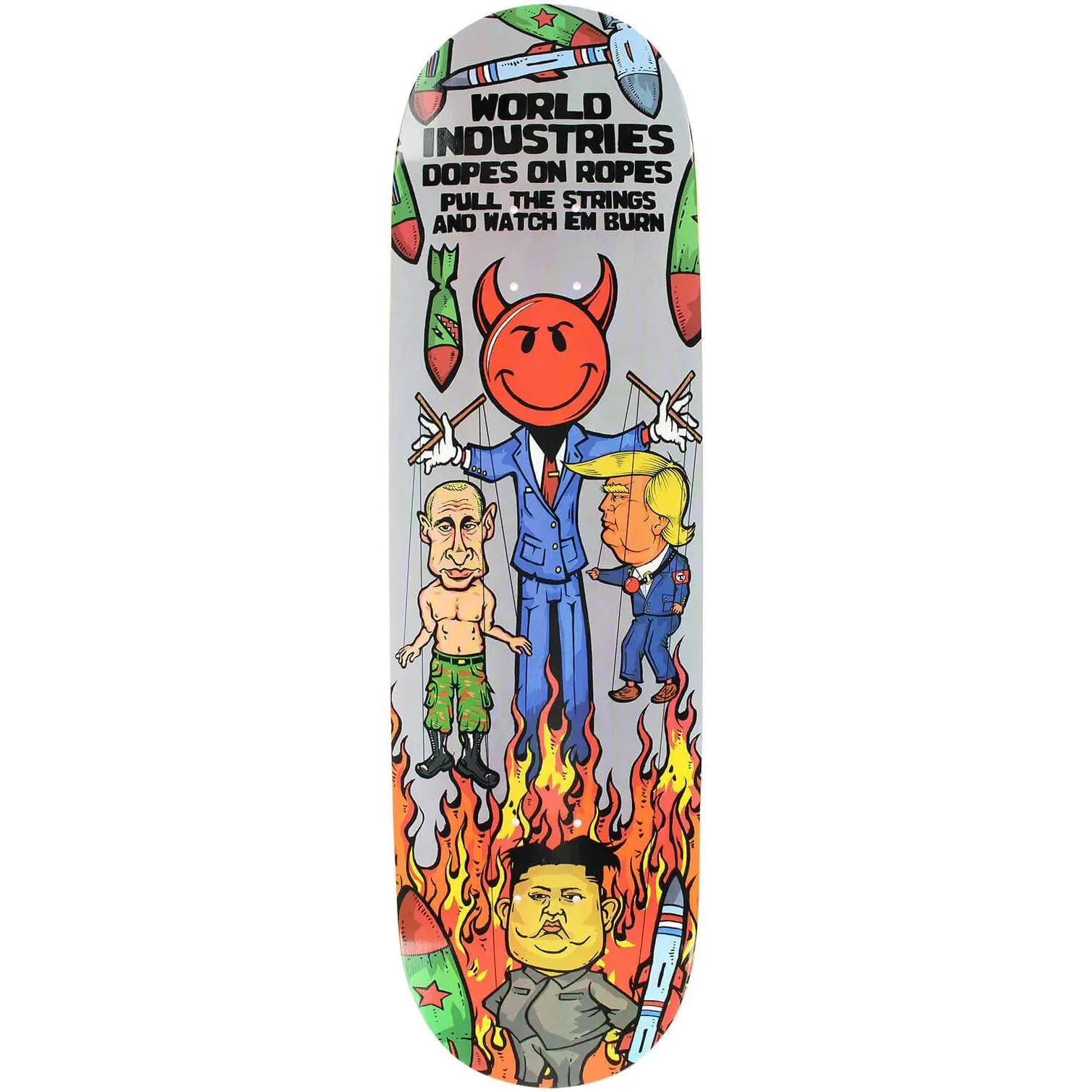 World Industries Puppet Skateboard Deck - 8.375''