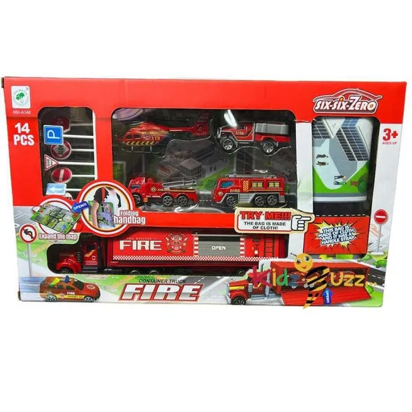 Container Truck Fire