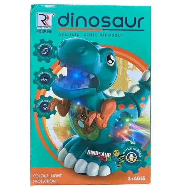 Kids Cartoon Acousto-optic Electric Universal Optic Dinosaur Toy