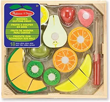 Wooden Cutting Fruit - Play Food