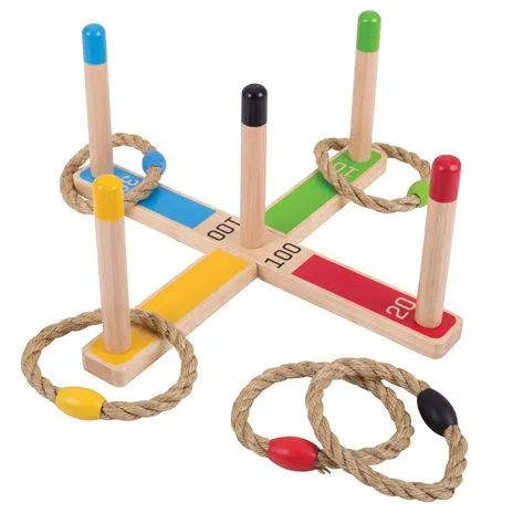 Wooden Quoits - Outdoor Garden Game